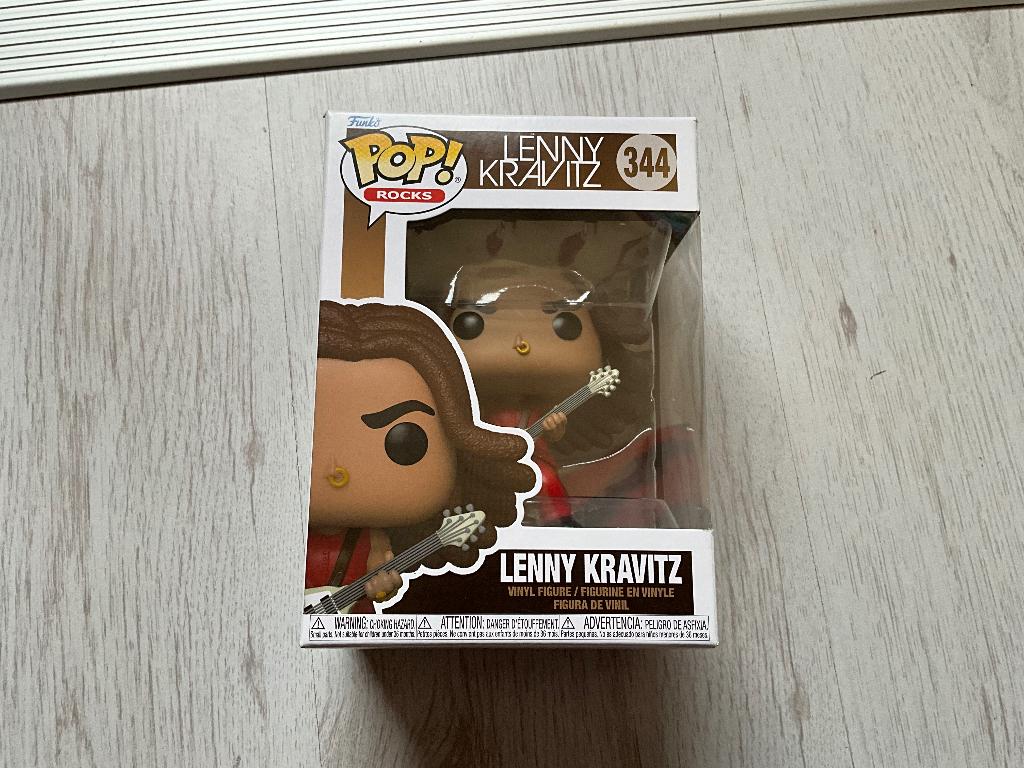 Funko pop! Van lenny kravitz, nr 344 zie foto,s, Verzamelen, Pop, Beeldje of Miniatuur, Nieuw, Ophalen of Verzenden, Funko pop! Van lenny kravitz, nr 344 zie foto,s