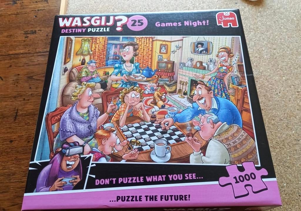 Wasgij Destiny 25, Hobby en Vrije tijd, Denksport en Puzzels, Ophalen of Verzenden, 500 t/m 1500 stukjes, Zo goed als nieuw