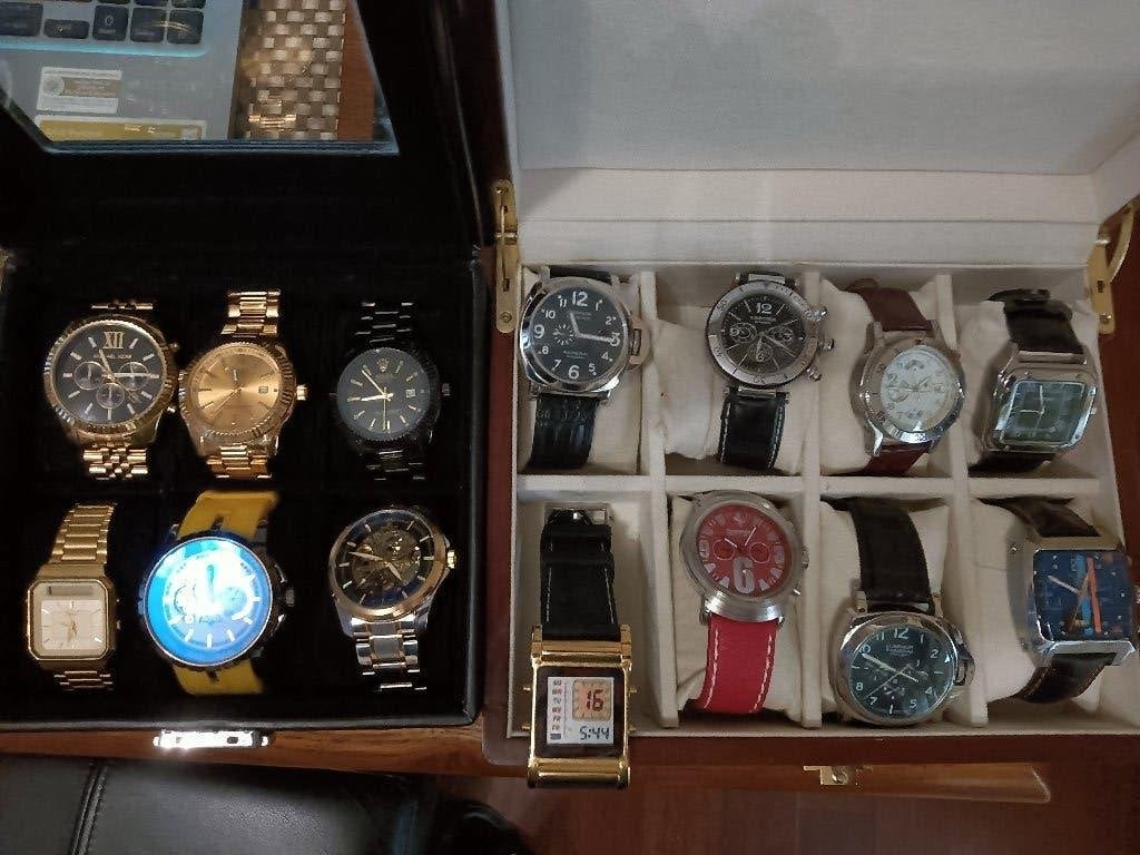 Horloges, Ophalen, Zo goed als nieuw, Staal, Overige merken