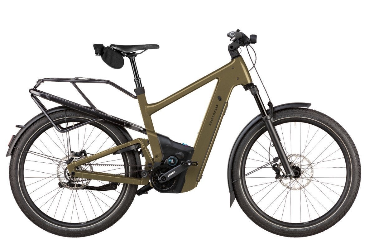 Riese & Müller Delite5 Pinion 800wh Heren Amber 51cm, -, -, Nieuw, 51 tot 55 cm