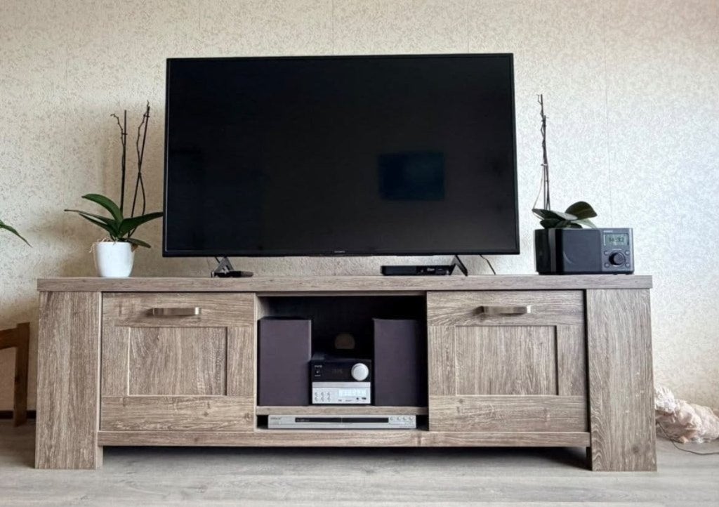 TV meubel, Ophalen, Gebruikt, Minder dan 100 cm, 25 tot 50 cm