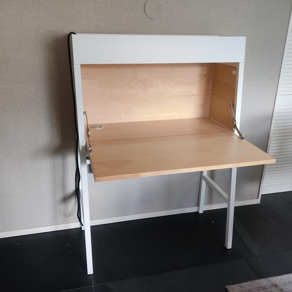 Ikea PS 2014 bureau/secretaire, Ophalen, Demontabel, Scandinavisch, Hout