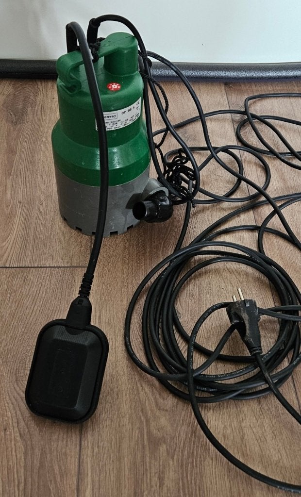 Greenway dompelpomp DP 60A - zo goed als nieuw, Ophalen of Verzenden, Zo goed als nieuw, Elektrisch, Dompelpomp