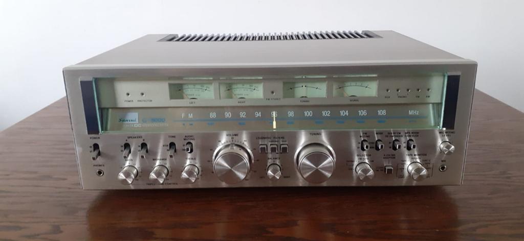 Sansui G-8000, Audio, Tv en Foto, Versterkers en Receivers, Ophalen, Zo goed als nieuw, Stereo, 120 watt of meer
