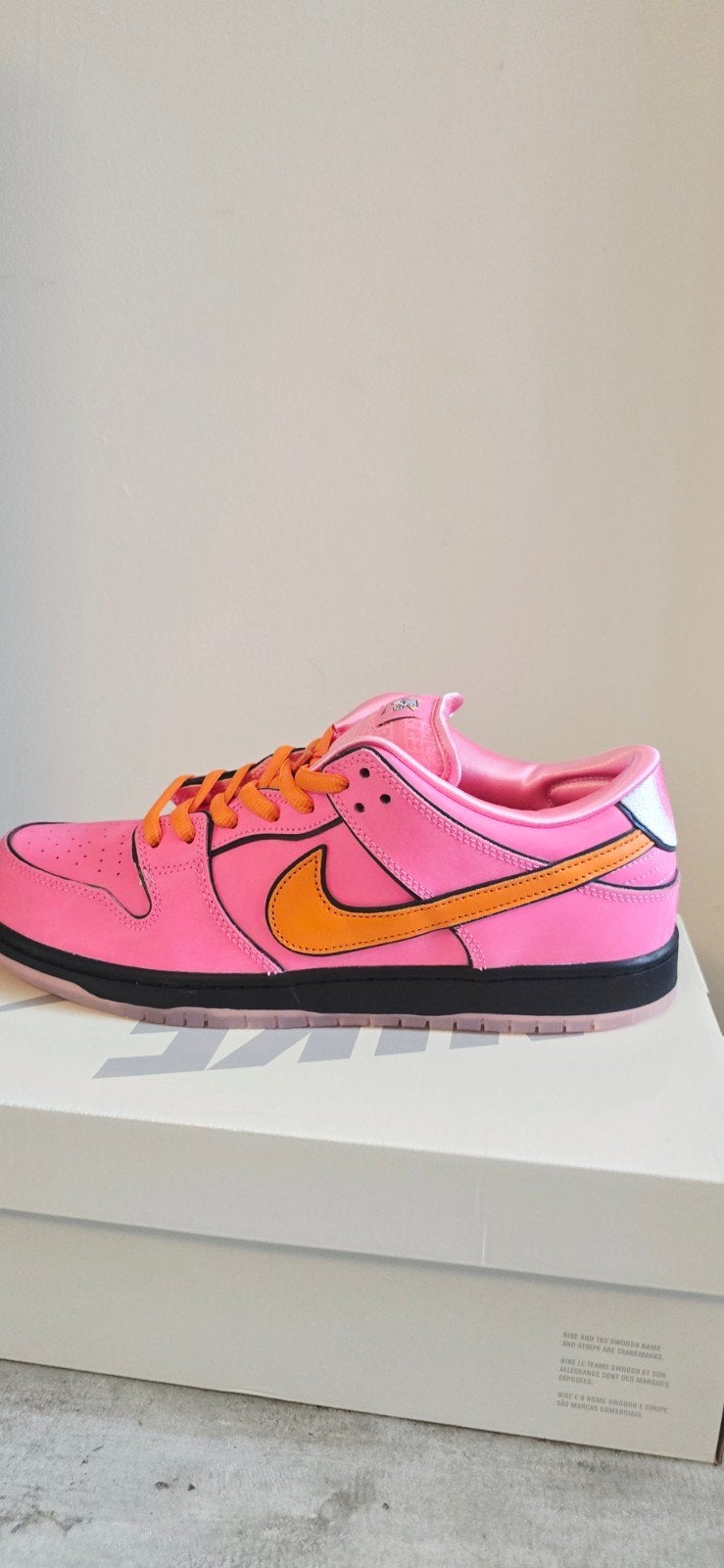 Nike SB Dunk Low The Powerpuff Girls Blossom maat 47.5, Ophalen of Verzenden, Nieuw