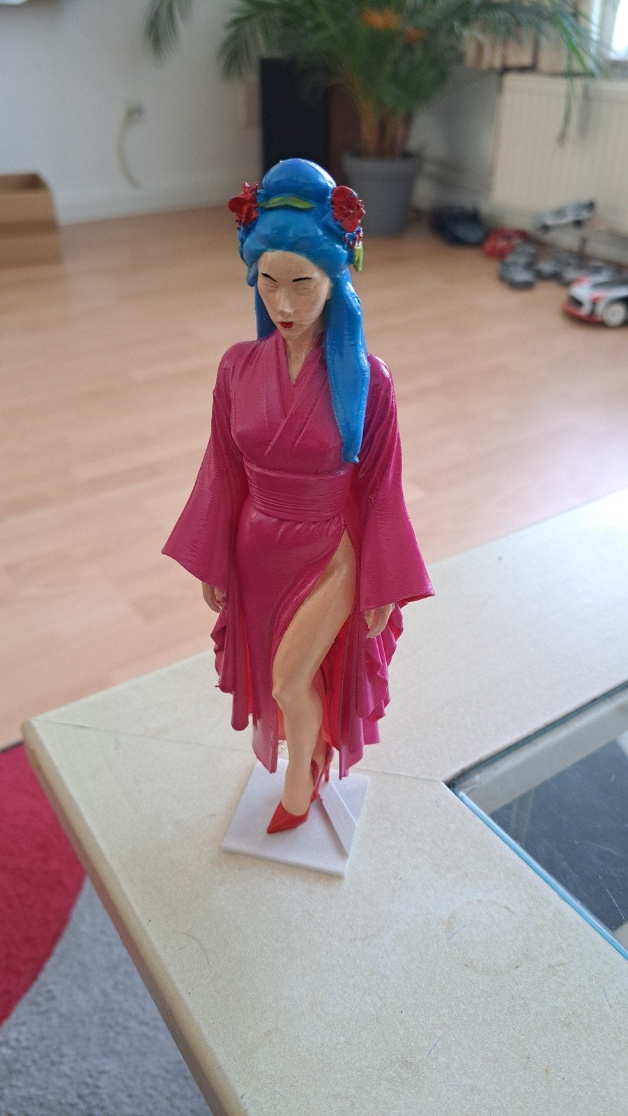 Geisha vrouw beeld, Verzamelen, Beelden en Beeldjes, Ophalen of Verzenden, Zo goed als nieuw, Mens