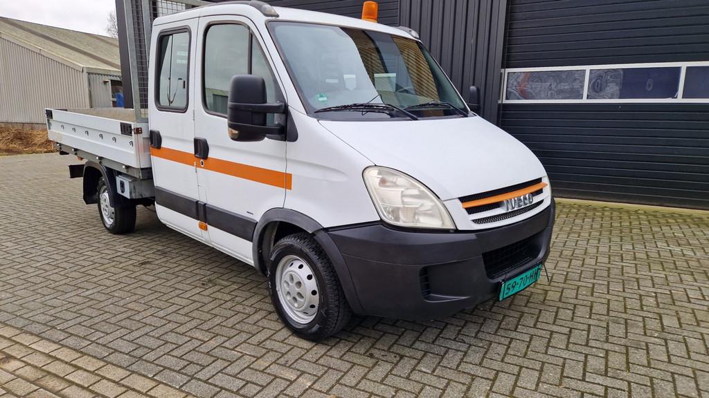 Iveco Daily 29 L 12 D 345 Dubbel Cabine, Auto's, Bestelauto's, Gebruikt, Iveco, 7 stoelen, Wit