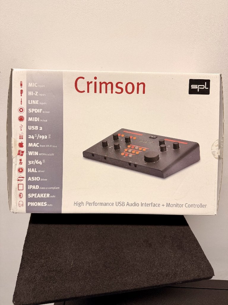 SPL Crimson 3 White Audio Interface – Uitstekende staat!, Ophalen, Zo goed als nieuw, Minder dan 5 kanalen
