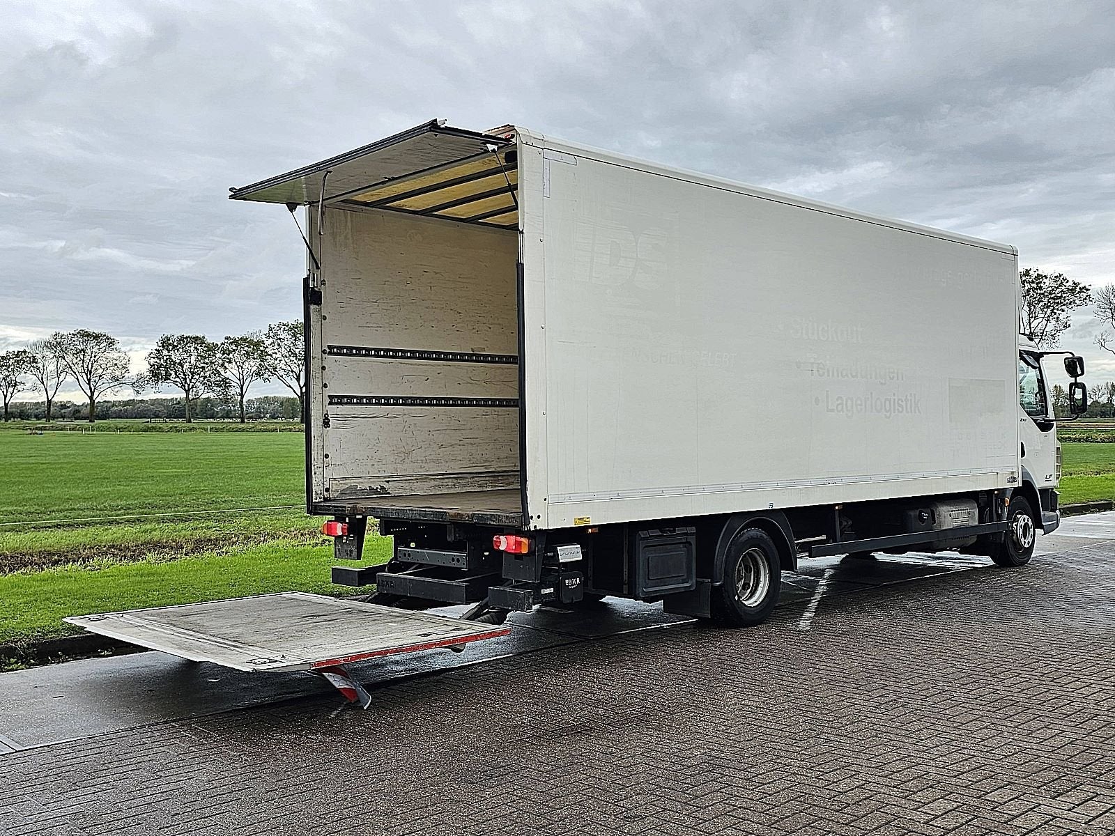 DAF LF 210 12t, Automaat, Euro 6, Wit, Bedrijf