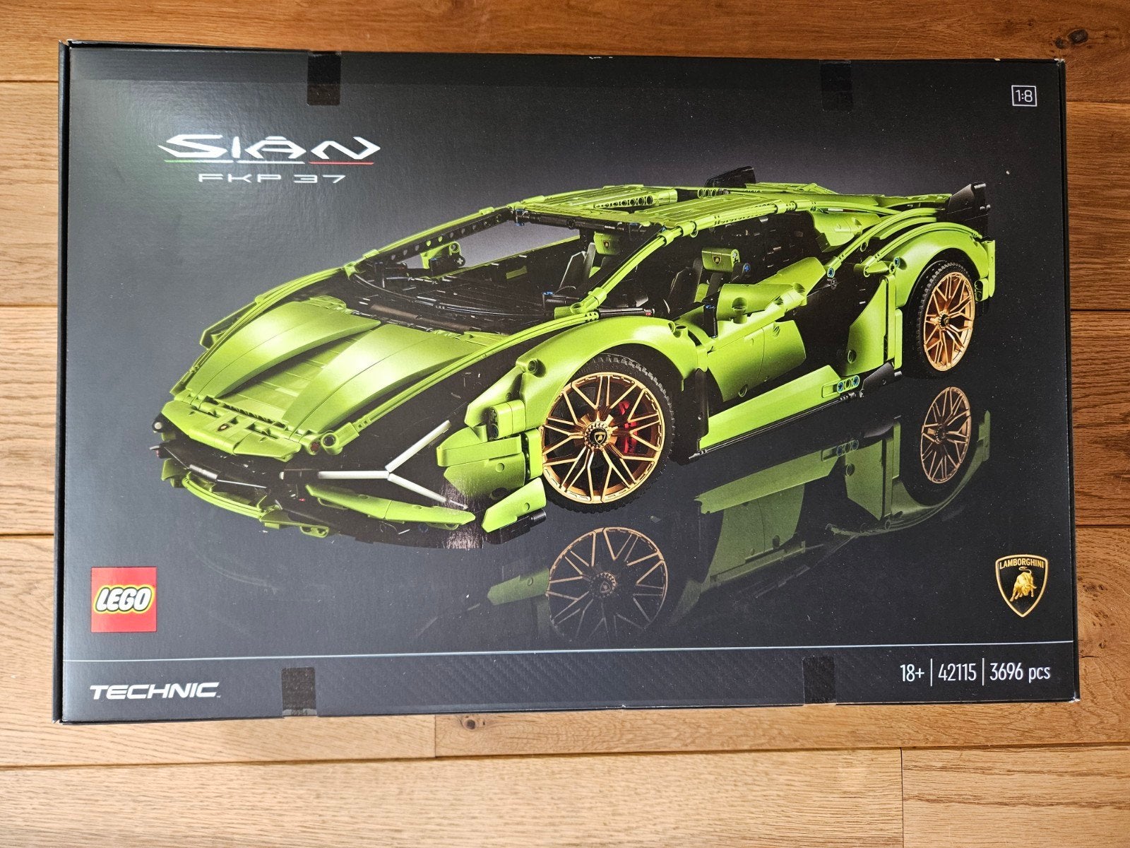 LEGO Technic Lamborghini Sián FKP 37 (42115) - Nieuw, Lego, Nieuw, Ophalen of Verzenden, Technic