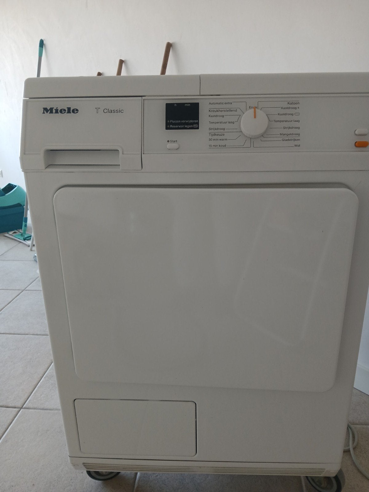 Miele T Classic wasdroger - Betrouwbaar en efficiënt, 6 tot 8 kg, Gebruikt, Luchtafvoer, Ophalen of Verzenden
