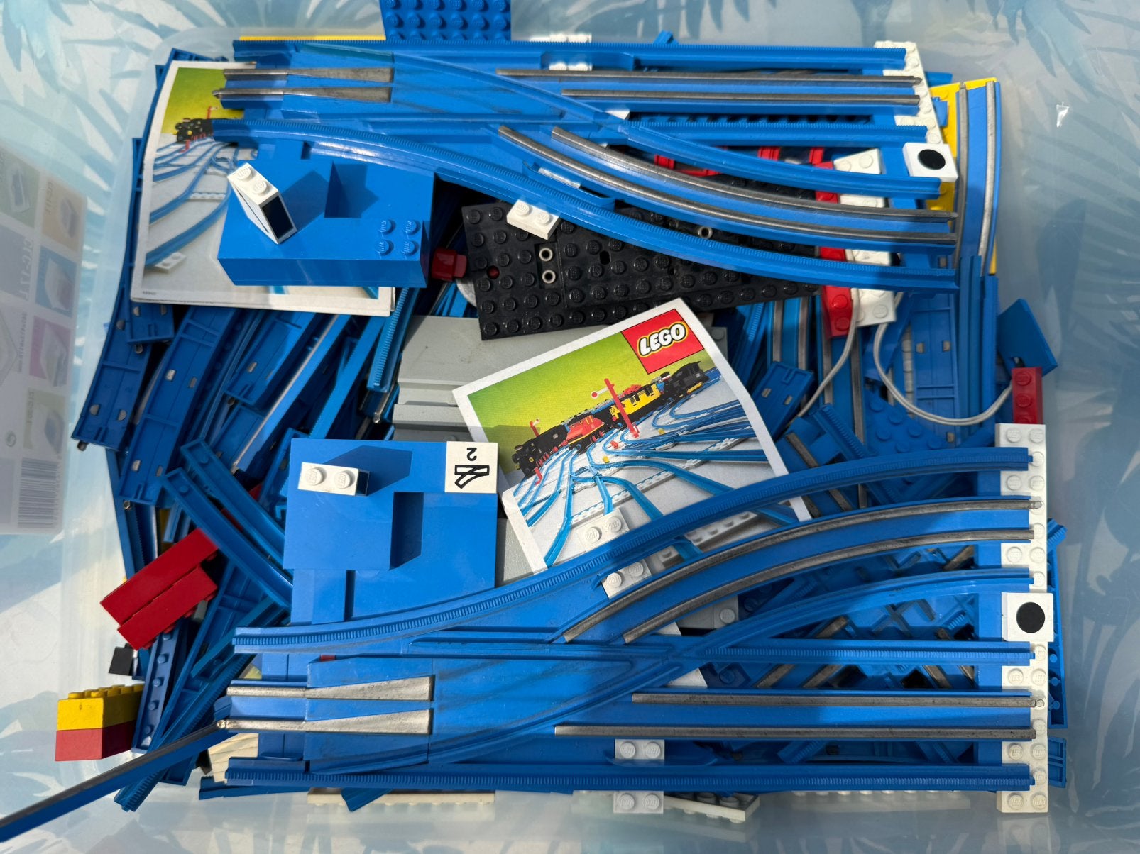 LEGO partij treinrails, Ophalen of Verzenden, Gebruikt, Losse stenen, Lego