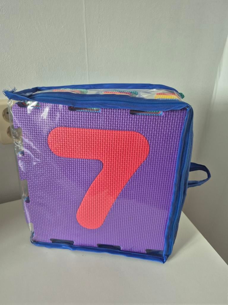 Cijfermatten speelmat puzzelmat cijfers, Ophalen, Gebruikt, Puzzelen