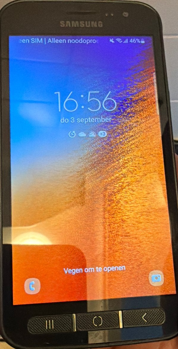 Samsung Galaxy XCover 4 -  Smartphone zgan, Gebruikt, Overige modellen, Zwart, Touchscreen