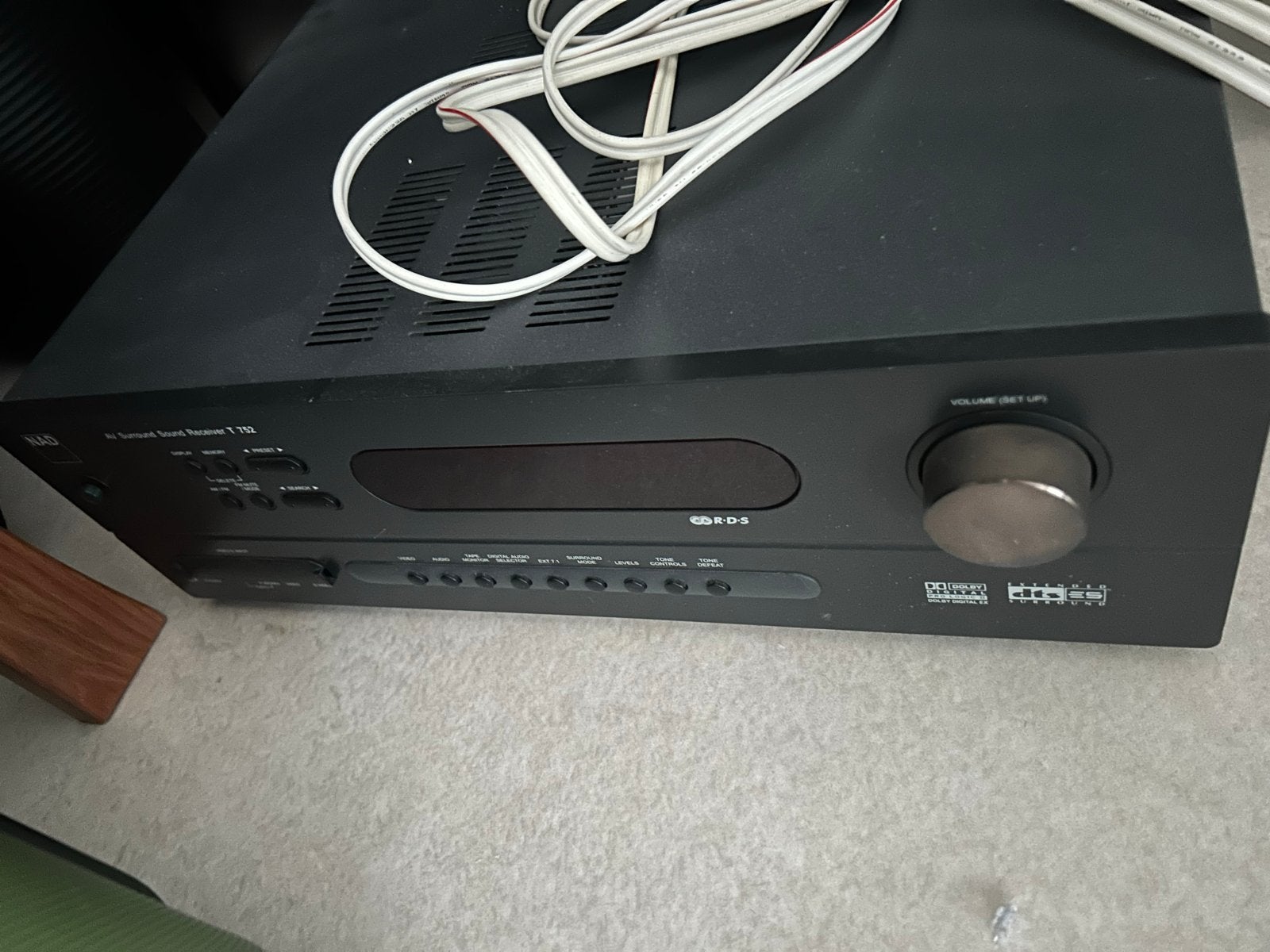 NAD T 752 AV Surround Sound Receiver, Overige merken, Ophalen of Verzenden, 120 watt of meer, Gebruikt