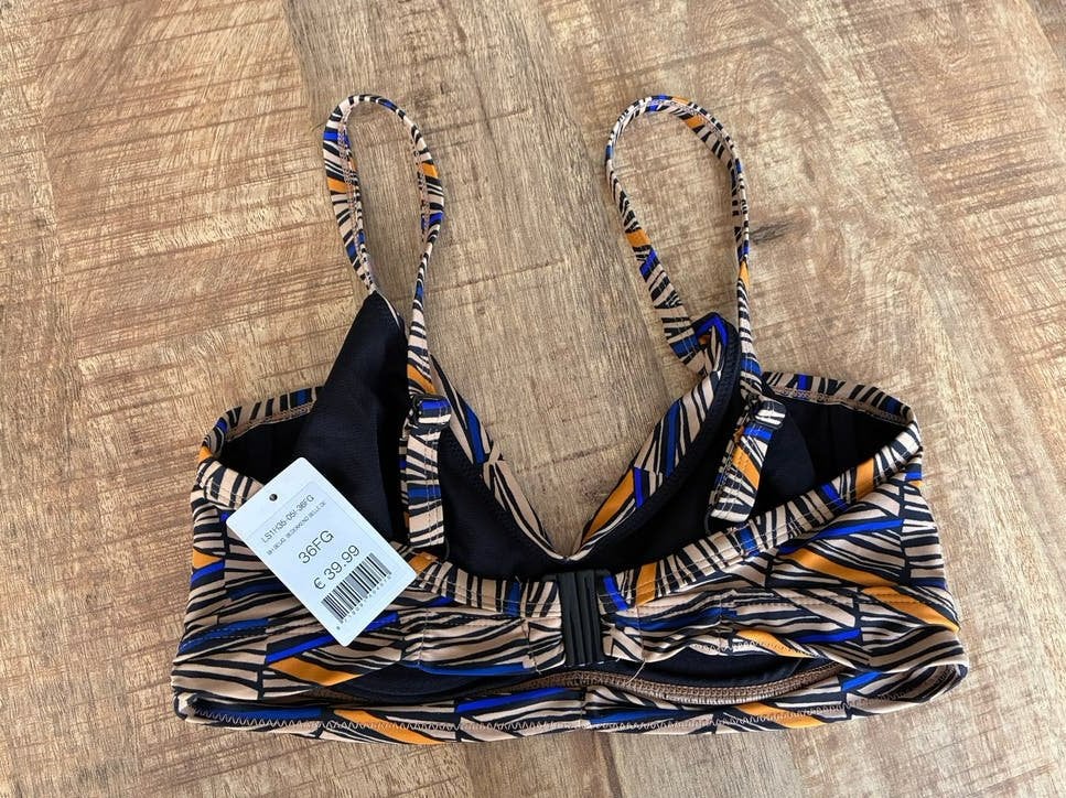 Livera Bikini Top maat  36FG- Nieuw met prijskaartje, Ophalen of Verzenden, Nieuw, Meerkleurig, Bikini
