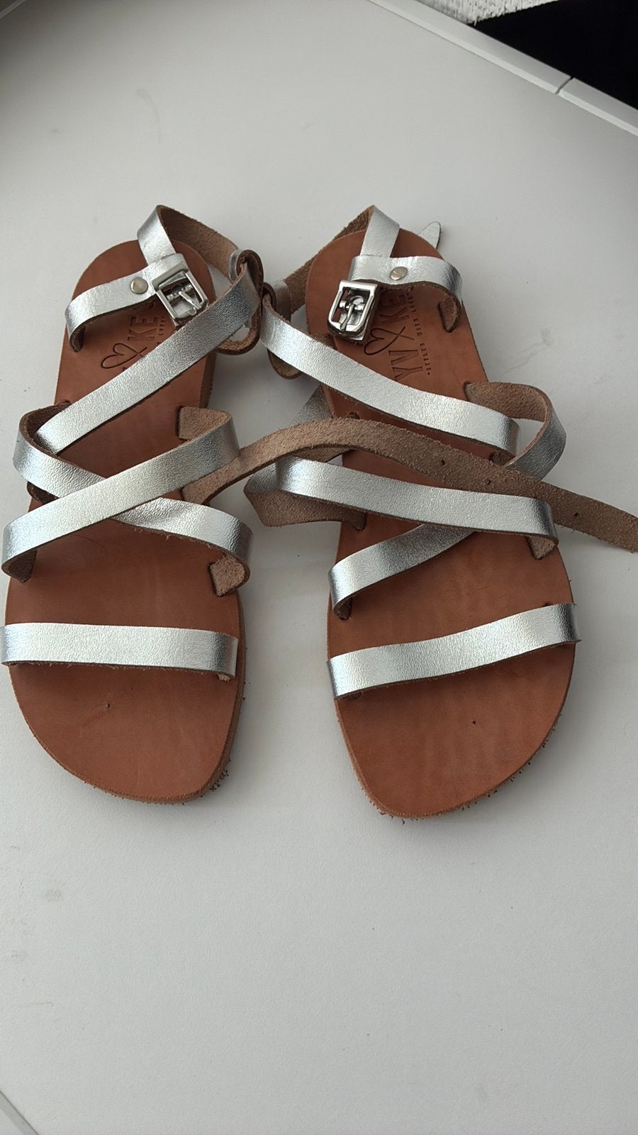 Dames sandalen Cleopatra, Kleding | Dames, Ophalen of Verzenden, Zo goed als nieuw, Sandalen of Muiltjes