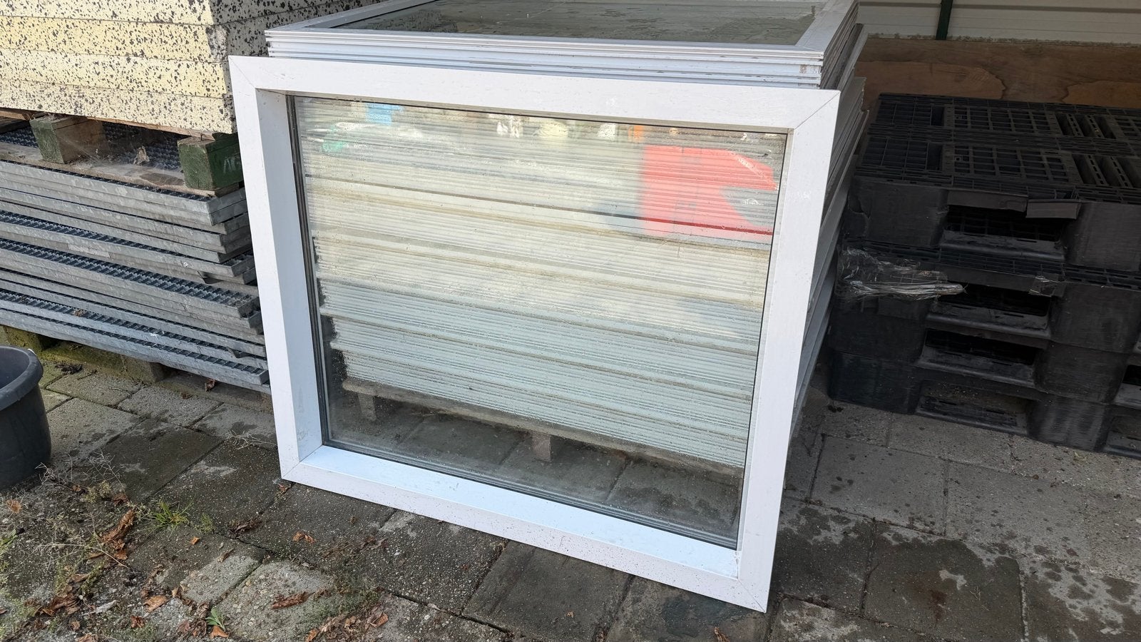 Gevelramen met Dubbelglas - 9 stuks, Ophalen, Gevelraam of Ruit, 80 tot 120 cm, Nieuw
