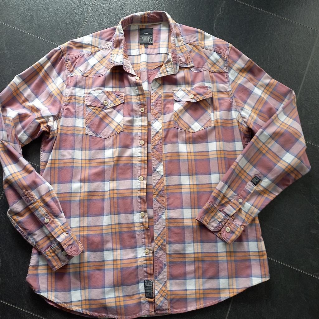Leuke geruite blouse van WE maat XL nu, Overige kleuren, WE, Ophalen of Verzenden, Zo goed als nieuw