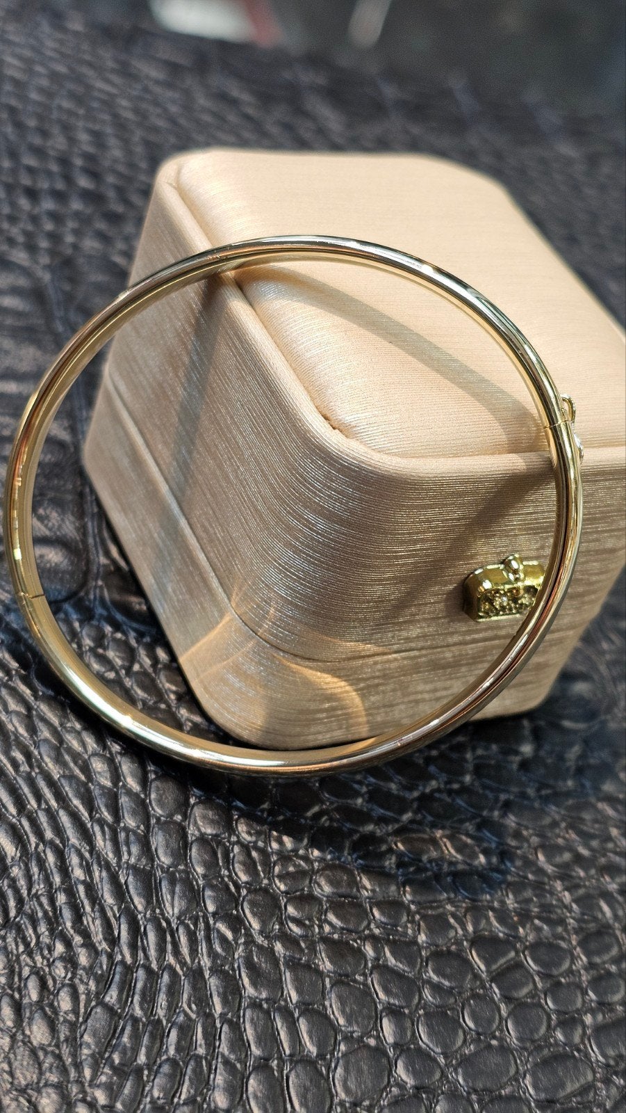 14k gouden slavenarmband 7.6 gram, Ophalen of Verzenden, Zo goed als nieuw, Goud, Goud