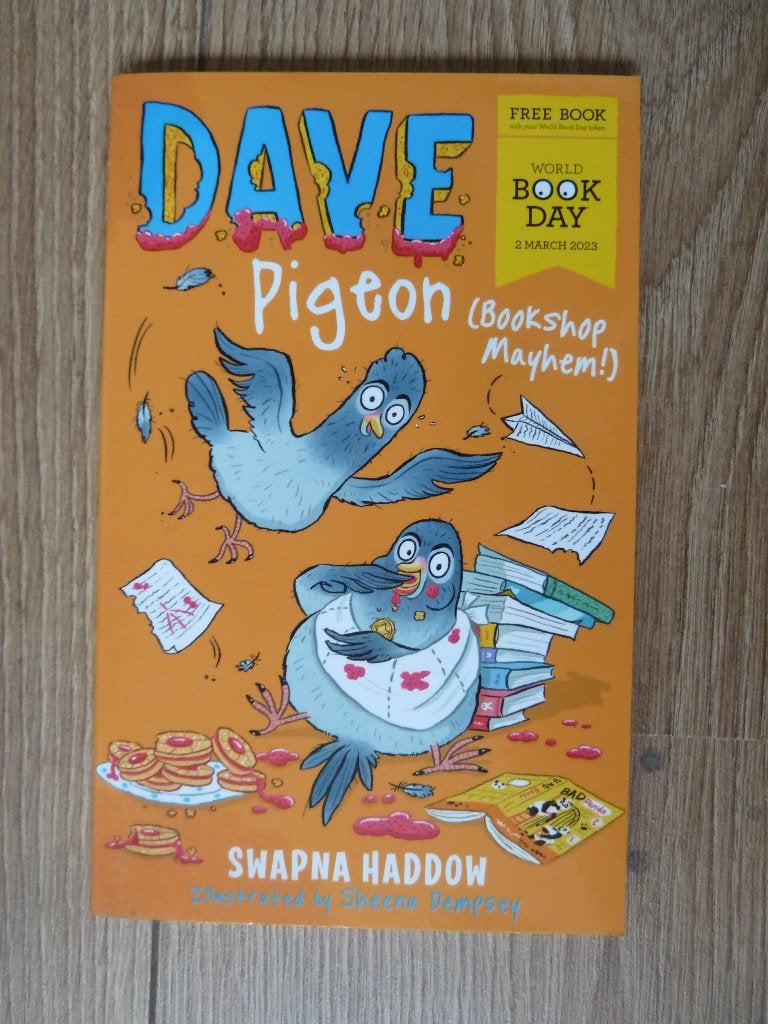 ENGELS boekje - dave pigeon, Ophalen, Gelezen