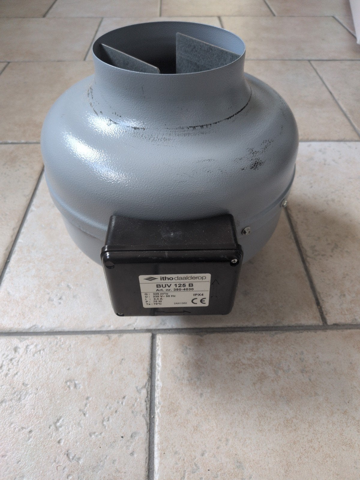 Buisafzuiger 125 mm, Ophalen of Verzenden, Pvc, Minder dan 2 meter, 80 mm of meer