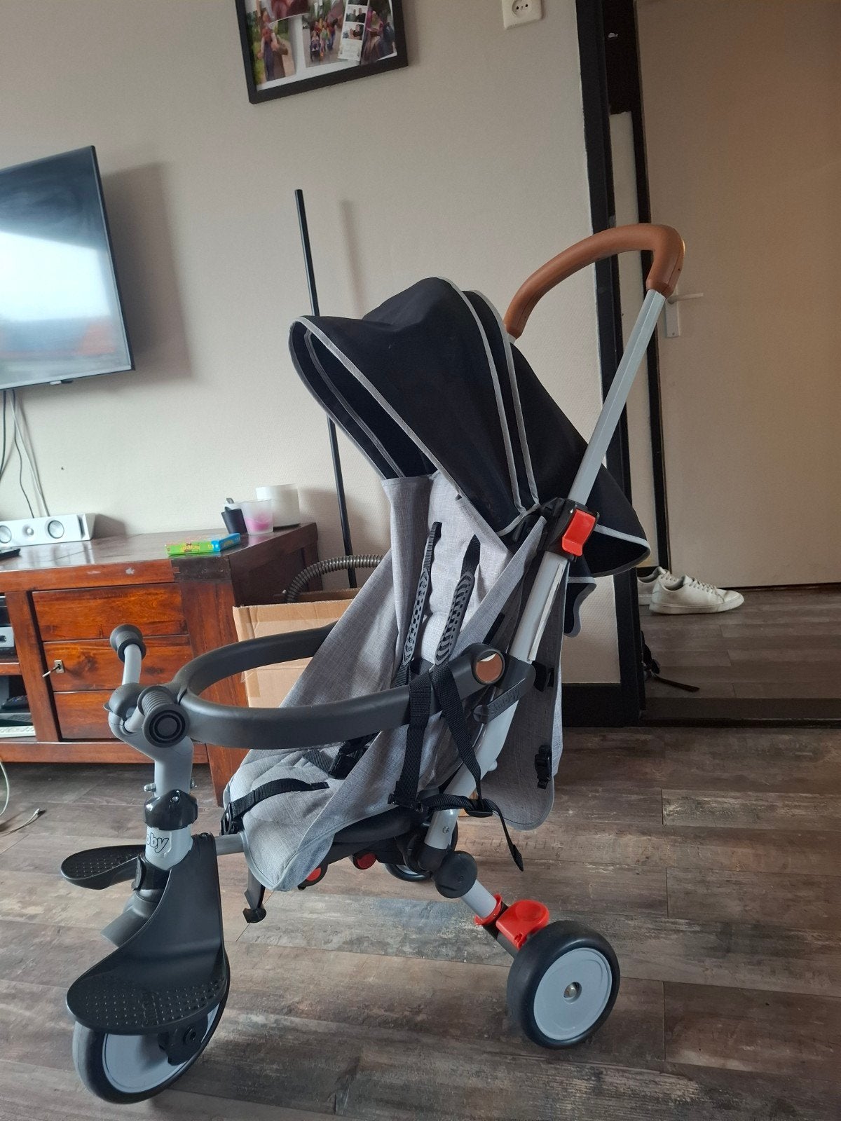 Splinternieuwe Smoby Robin kinderfiets met trappers, Ophalen, Nieuw, Smoby