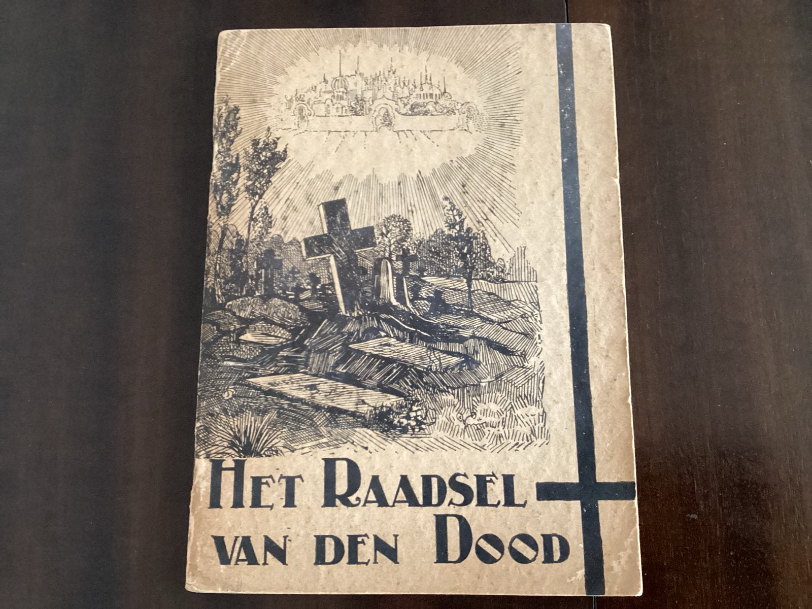 Het Raadsel van den Dood - J. Wintzen (oud boek), Ophalen of Verzenden, Gelezen, Christendom | Protestants