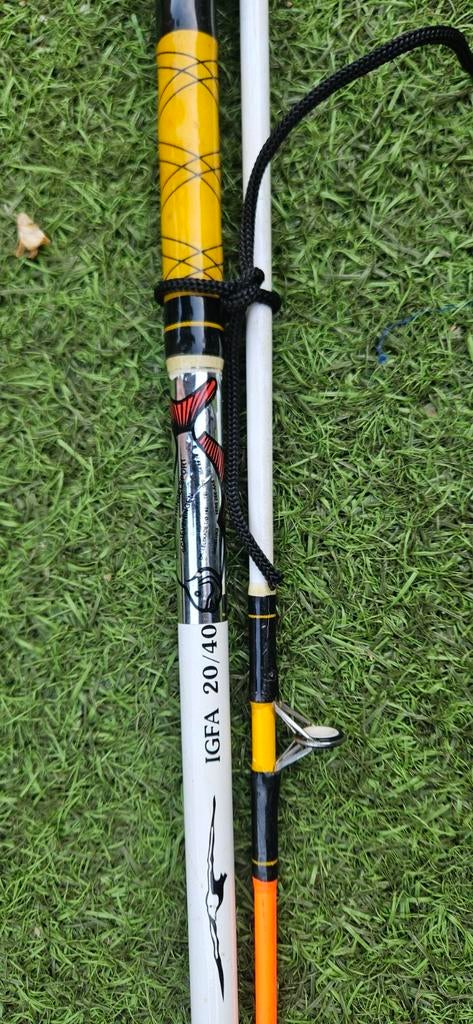 IGFA 20/40 LBS Werphengel - Krachtige Vishengel, Watersport en Boten, Ophalen, Gebruikt, Werphengel