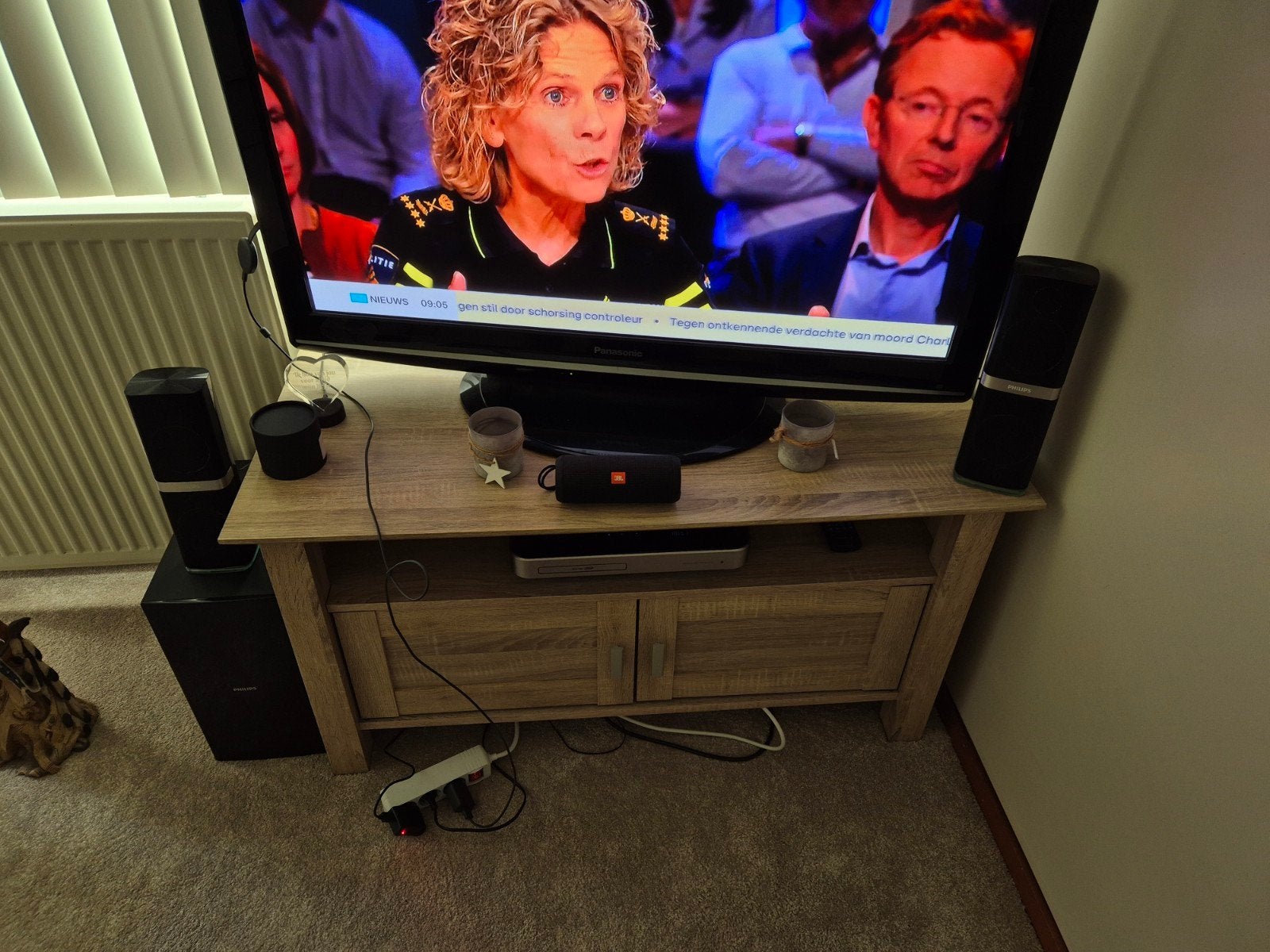 Philips 2.1 SoundHub Home Theater HTS7202/12 Blu-ray 3D, Ophalen, Philips, Gebruikt, 2.1-systeem
