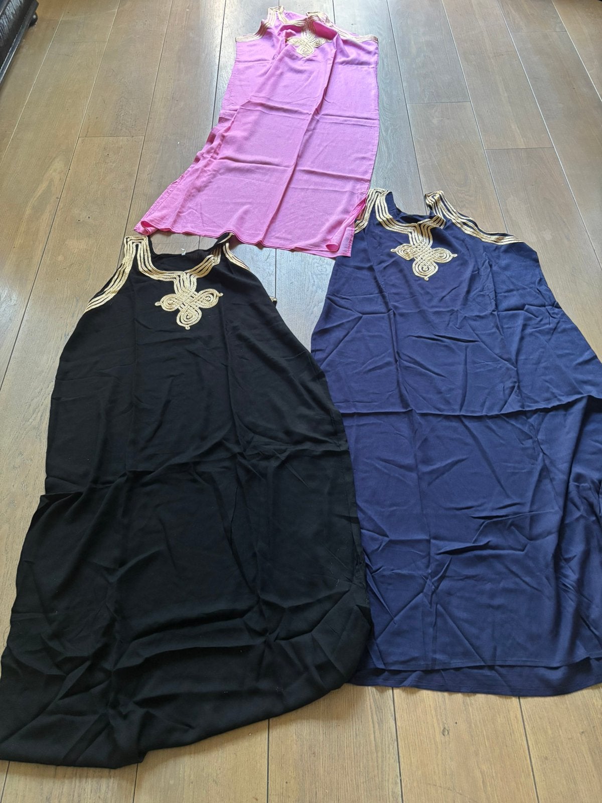 Strand jurk maxi jurk huisjurk xl, Zwart, Maat 46/48 (XL) of groter, Ophalen of Verzenden, Zo goed als nieuw