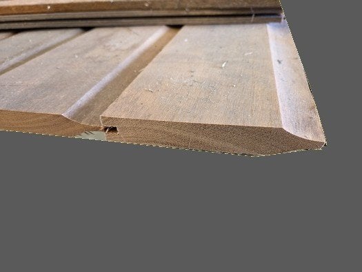 3.19 m2 dubbel rabat - nr: HP433, Ophalen, Planken, Nieuw, Hardhout