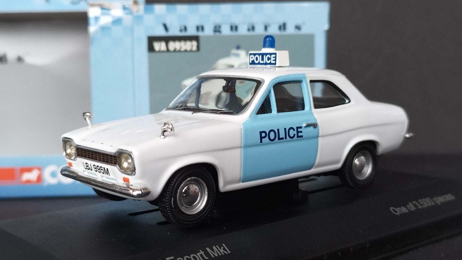 Ford Escort mk1 Police Suffolk 1;43 Vanguards Pol, Auto, ., Nieuw, .