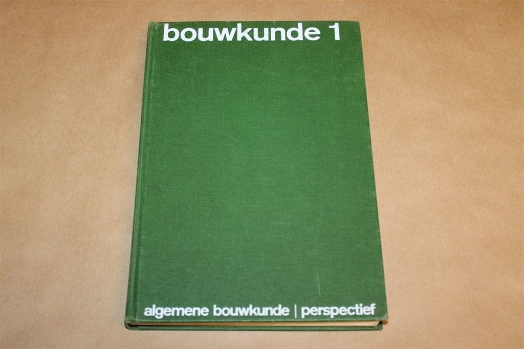 Bouwkunde 1 — Algemene Bouwkunde en Perspectief, Waltman, Verzenden, Gelezen, Bouwkunde