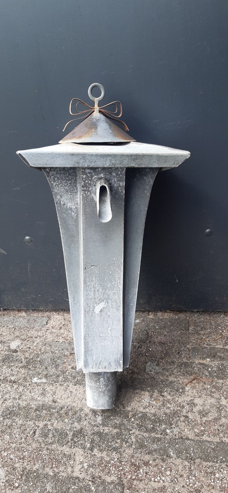 zinken vergaarbak, Doe-het-zelf en Verbouw, Ophalen, Gebruikt