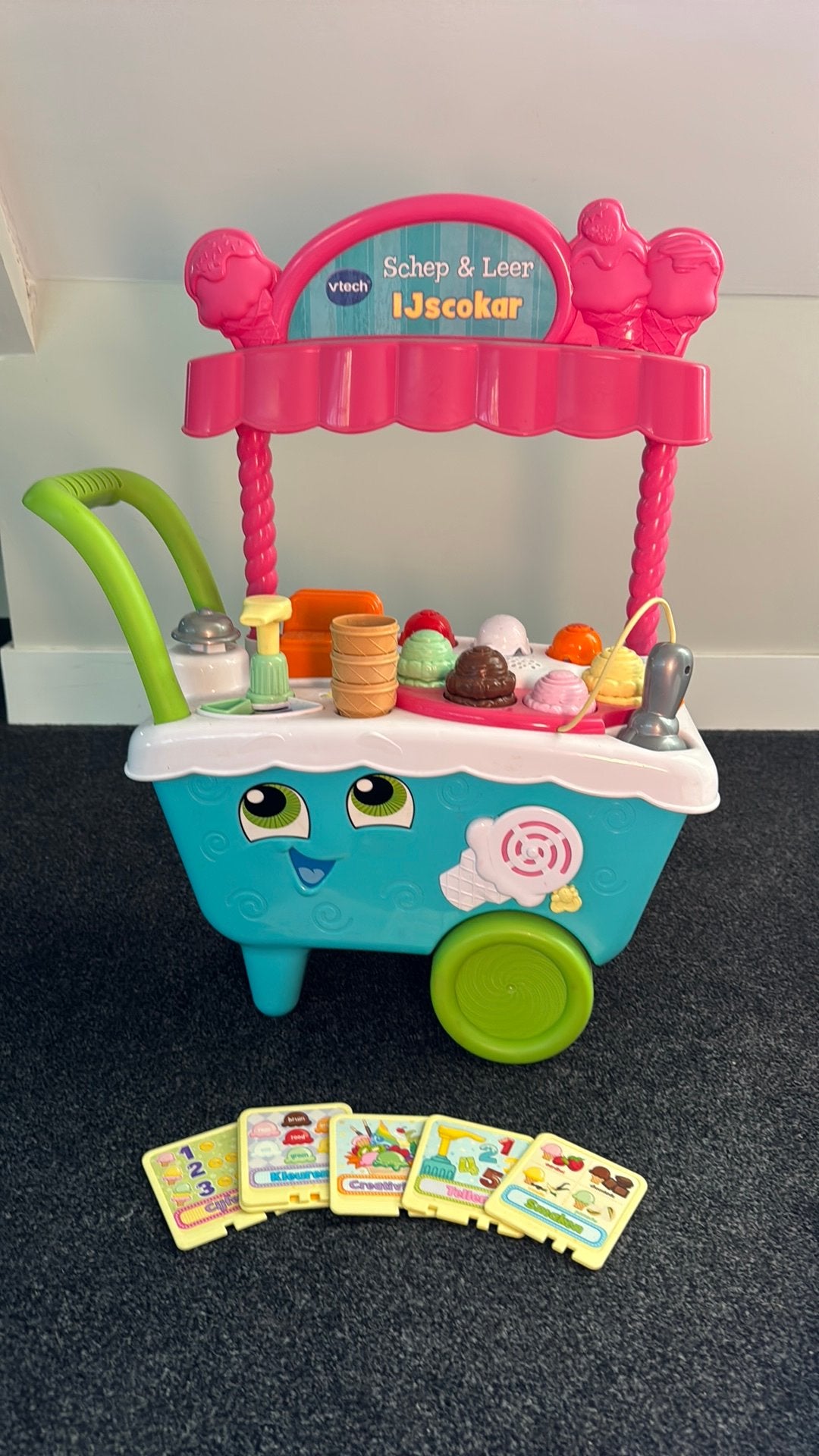 Vtech ijscokar, Kinderen en Baby's, Ophalen, Zo goed als nieuw, 6 maanden tot 2 jaar