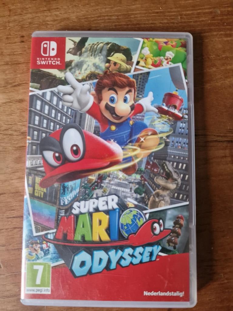 Super Mario Odyssey - Nintendo Switch, Ophalen, Gebruikt, 1 speler, Platform