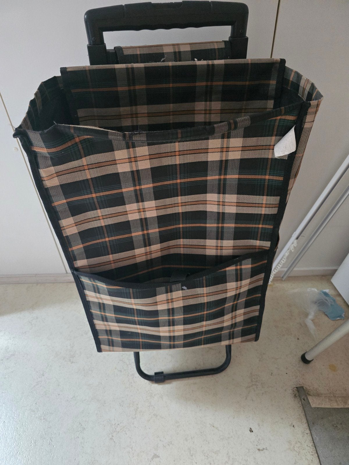 boodschappen trolley, Ophalen, Zo goed als nieuw, Zwart, 30 cm of meer