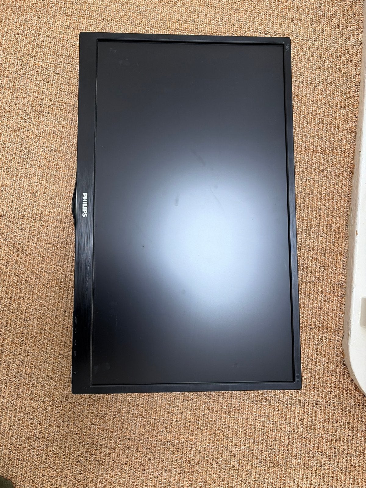 2 x Philips 240V5QDAB/00 Monitor - Full HD, 23.6 inch, Computers en Software, Gebruikt, Full HD, Ophalen of Verzenden, DVI