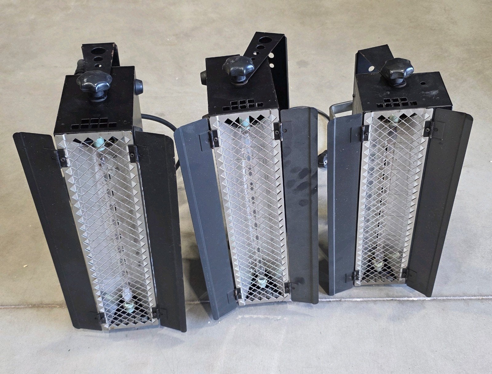 3x HungaroFlash Quasar Stroboscopen - 1 werkend, 2, Ophalen of Verzenden, Gebruikt, Licht, Stroboscoopeffect