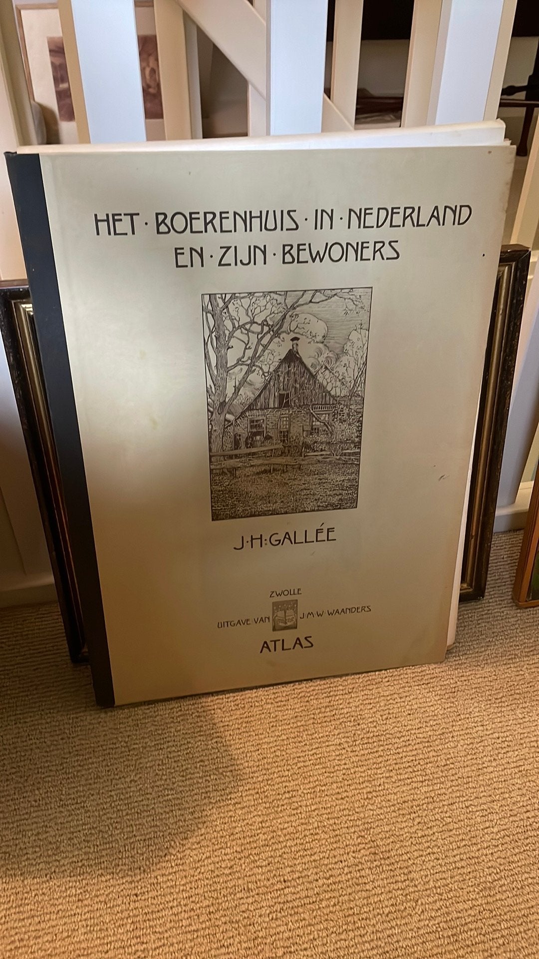 Het Boerenhuis in Nederland en Zijn Bewoners - J.H. Gallée, Boeken, Ophalen of Verzenden, Gelezen, Architectuur algemeen