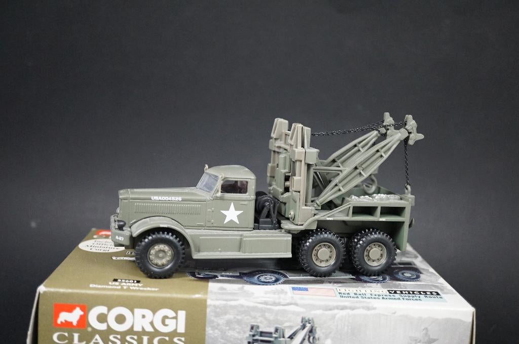 Corgi Diamond T wrecker US army - 1/50 - Limited edition, Verzamelen, Militaria | Tweede Wereldoorlog, Ophalen of Verzenden, Amerika
