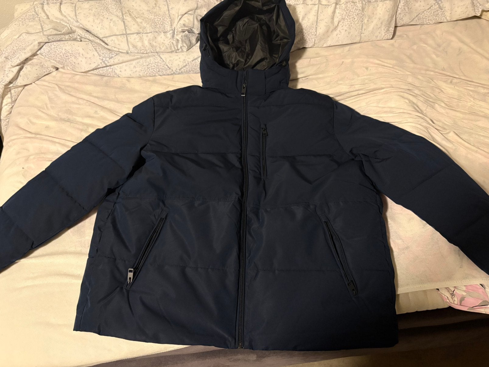 Heren jas maat 3xl jack en jones Z.G.A.N., Ophalen of Verzenden, Zo goed als nieuw, Overige maten, Blauw