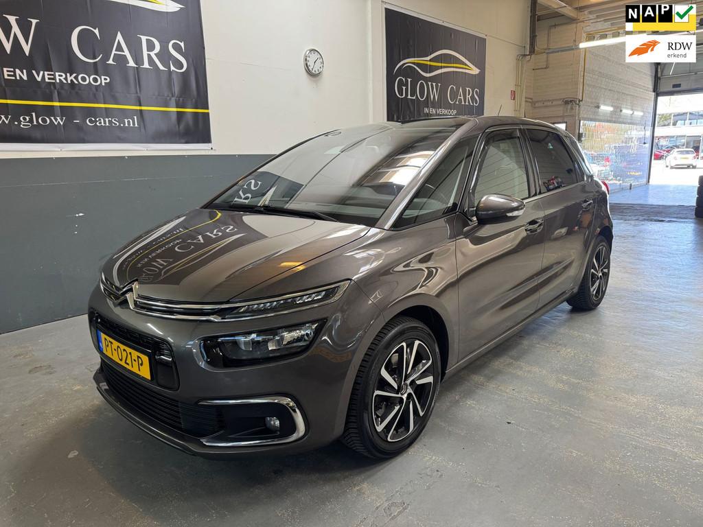Citroen C4 Picasso 1.6 THP Shine |AIRCO|AUT|CRUISE|NAVI|ISOF, Automatische klimaatregeling, Gebruikt, 4 cilinders, Leder en Stof