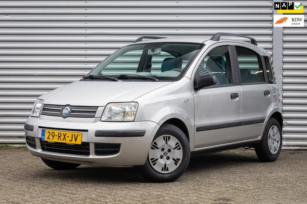 Fiat Panda 1.2 Navigator, Voorwielaandrijving, Stof, Gebruikt, Origineel Nederlands