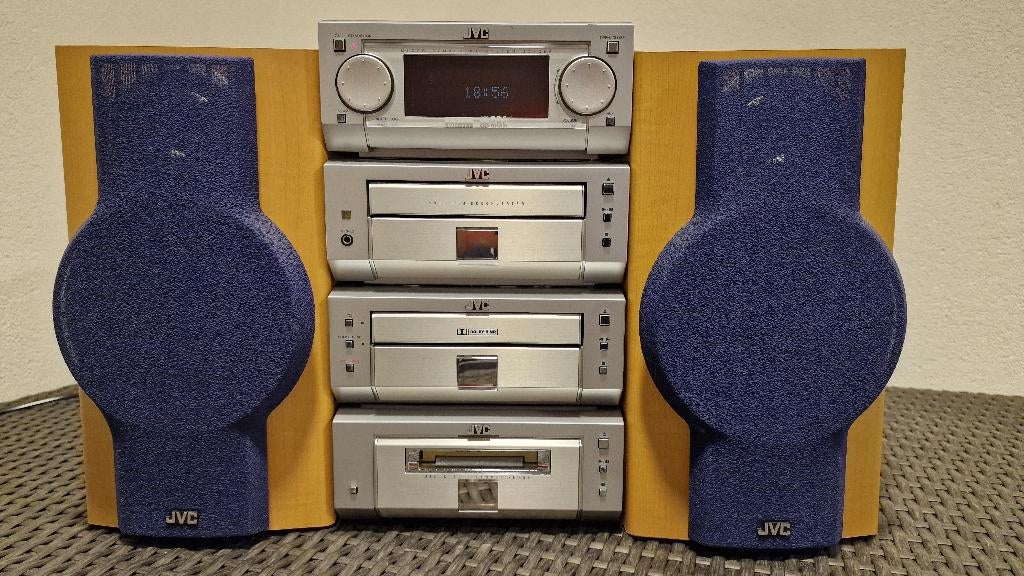 JVC mini stereotoren, Audio, Tv en Foto, Microset, Gebruikt, JVC, Ophalen of Verzenden