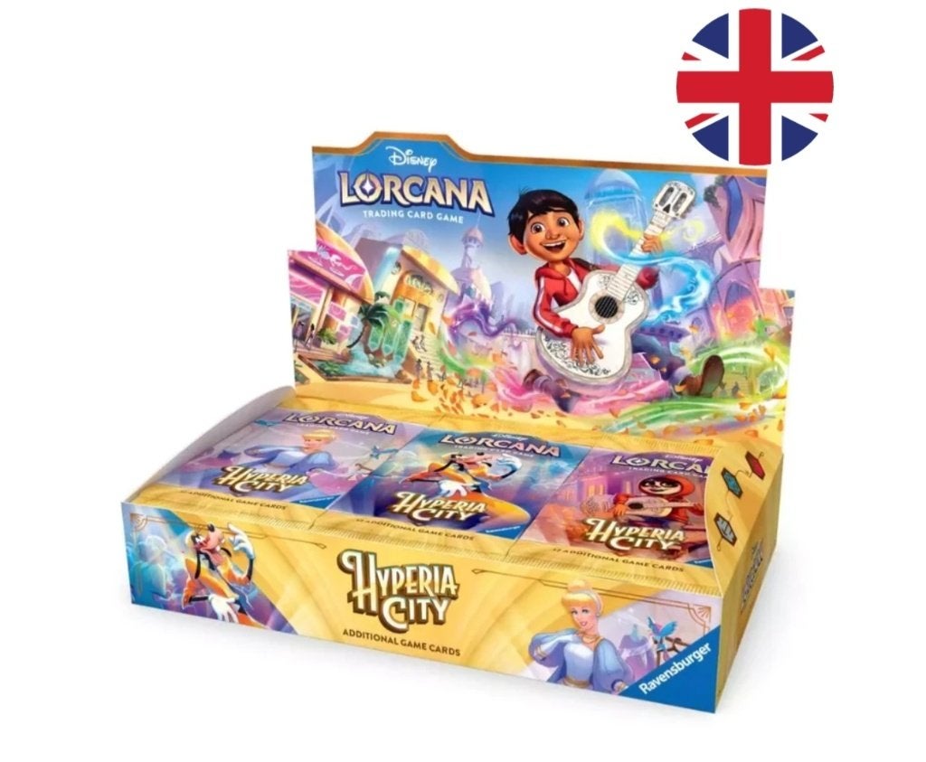 Disney Lorcana - The City of Hyperia Booster Display - EN, Ophalen of Verzenden, Overige figuren, Nieuw, Plaatje of Poster