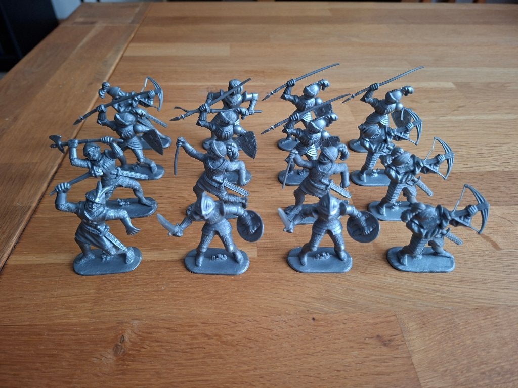 Ridder poppetjes De Gruyter, Ophalen of Verzenden, Gebruikt