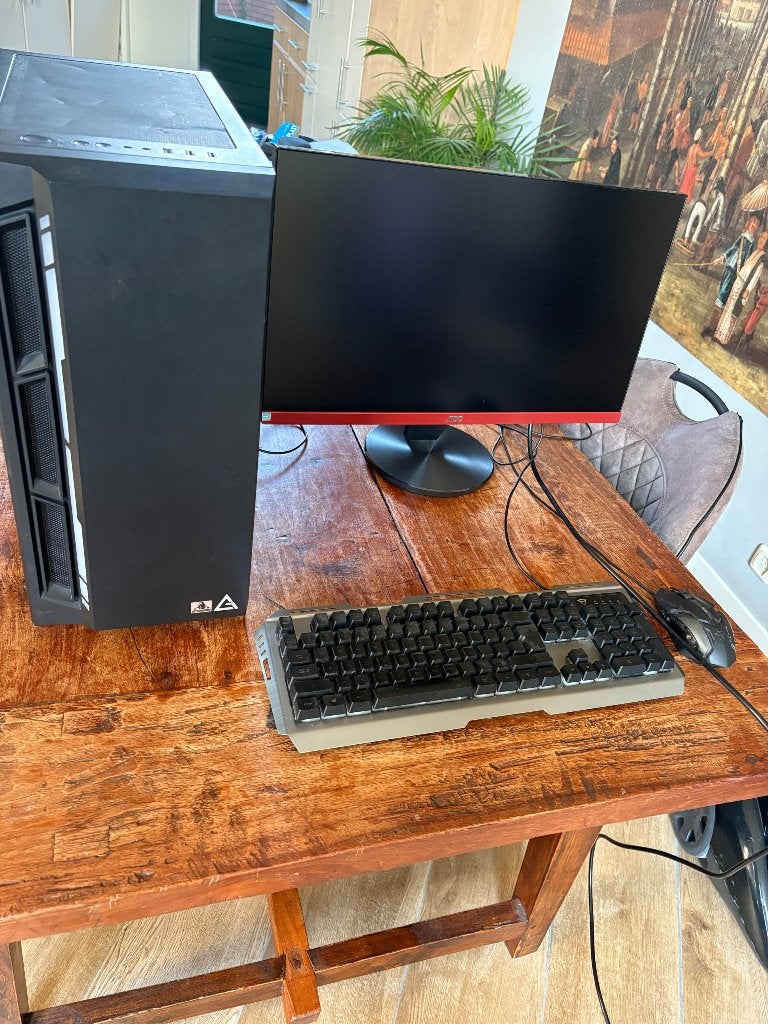 Game PC + 144 hz monitor, Ophalen, Zo goed als nieuw