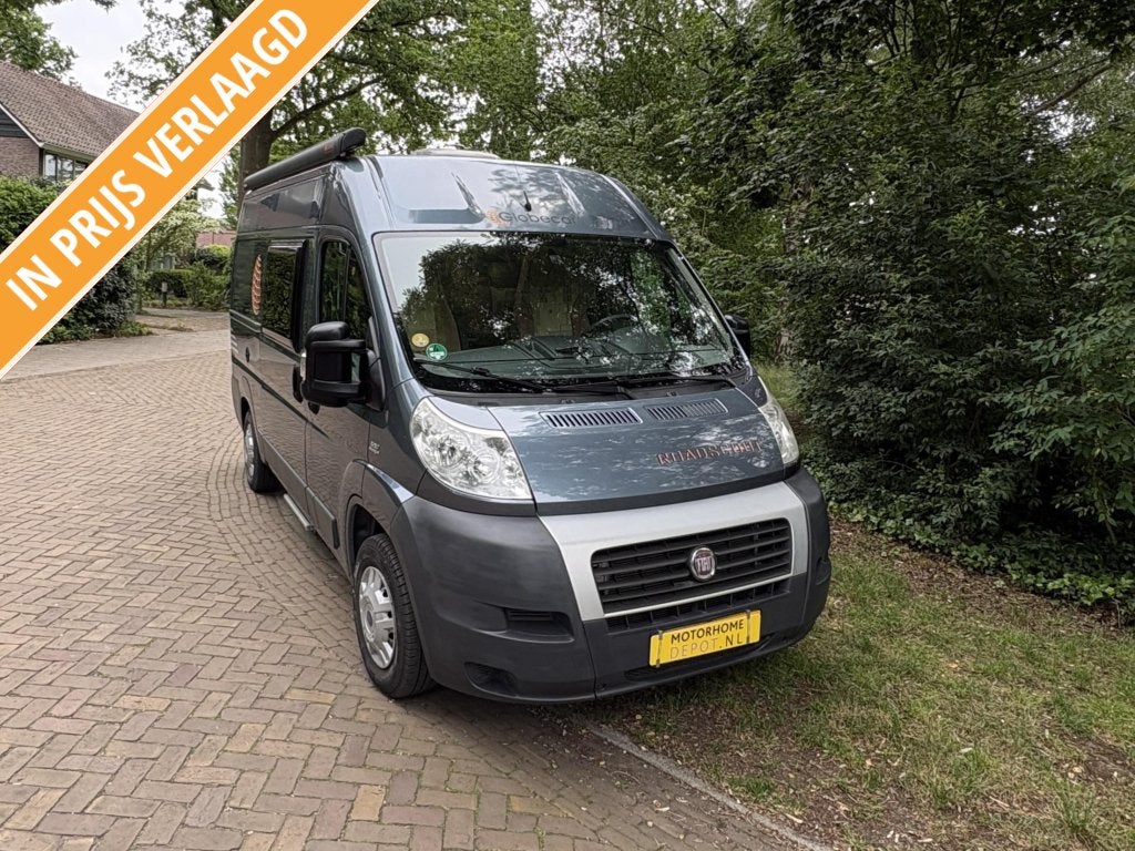 Globecar/Pössl Roadscout 540 - bj 2010 - 75.800 | F, Caravans en Kamperen, Campers, Overige merken, Buscamper of Camperbus, Fiat